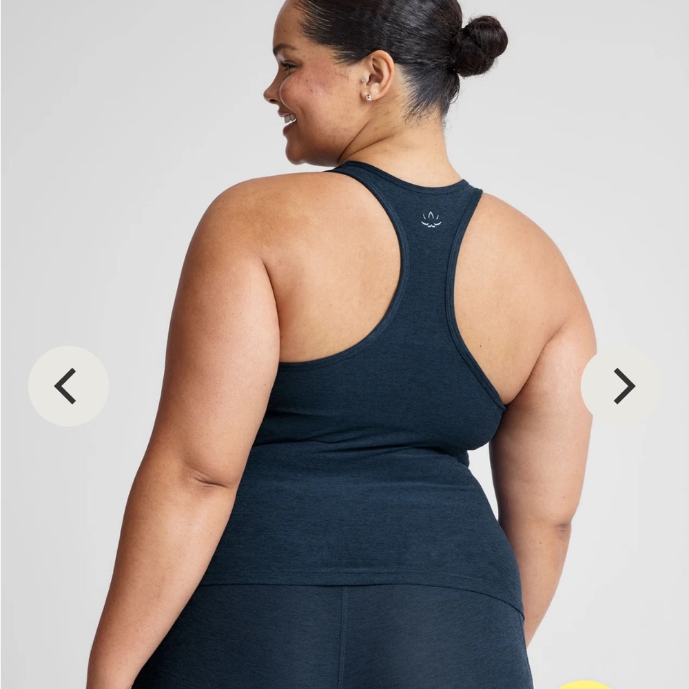 Spacedye Step Up Racerback Tank -Navy - Picture 4 of 4